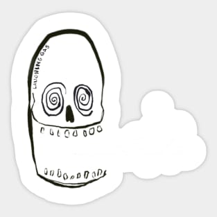 Laughing Gas Sticker